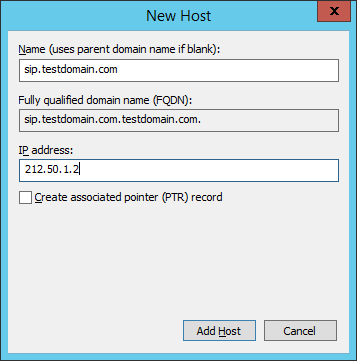 New Host