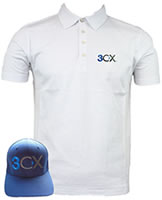 Get a 3CX polo shirt and/or cap when you pass your first level of certification