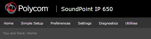 Polycom - SoundPoint IP