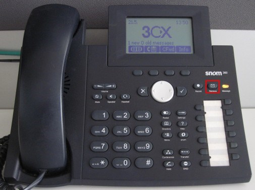 voicemail snom 320 360 370