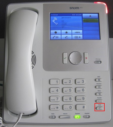 transfer snom 870