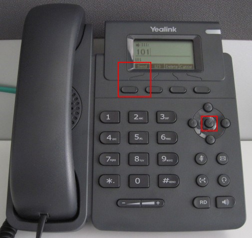 make calls yealink t19