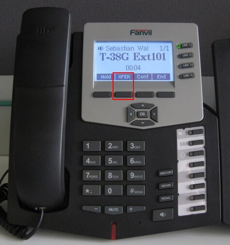 Fanvil c62 - Transfer Call