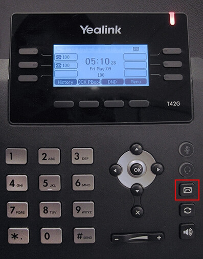 Yealink T42G - Voicemail 