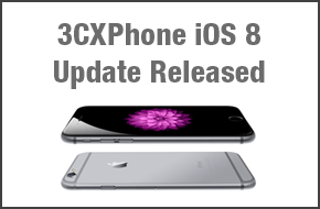 3CXPhone for iPhone new update includes support for iOS 8, iPhone 6 and 6 Plus