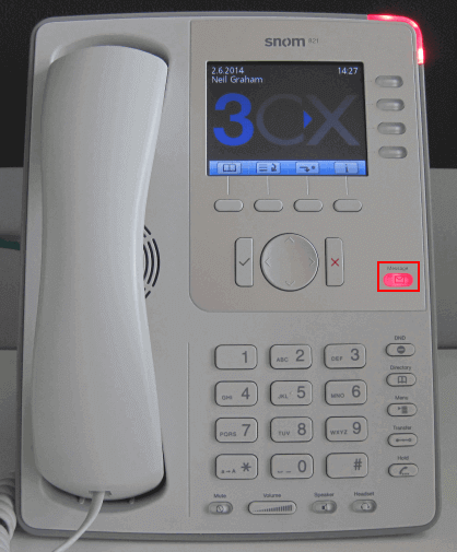 Snom 820/821 - Voicemail