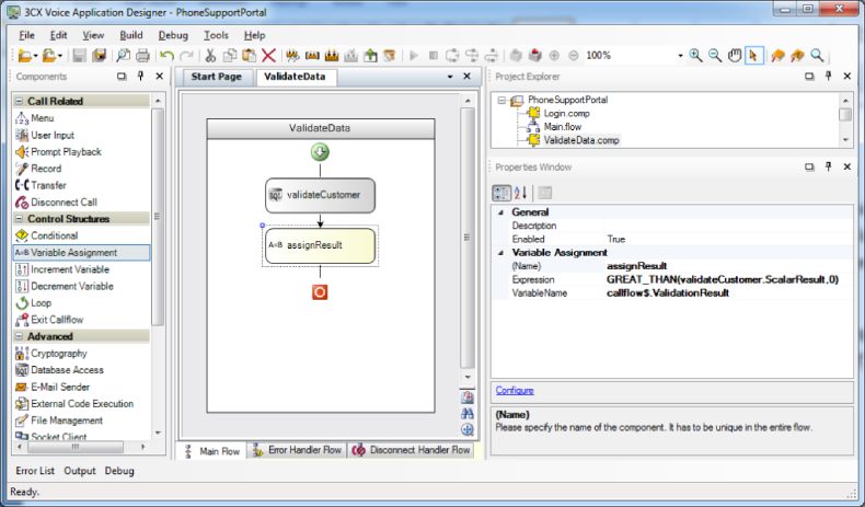Support Portal Validation