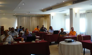 Image of the attendees at the 3CX Partner Training in Cyprus