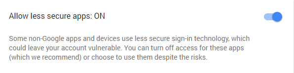 AllowLessSecureAppsOn