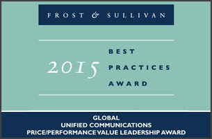 Frost and Sullivan awarded 3CX's PBX for best price/performance