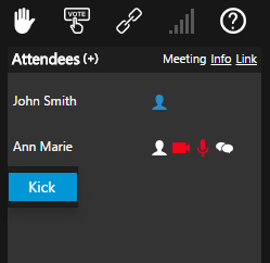 WebMeeting Moderation