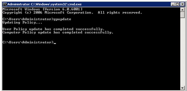 QoS - Execution file cmd