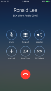 Actualice el cliente 3CX para iOS