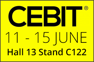 Cebit 2018 - Don't miss Hall 13, Booth C122