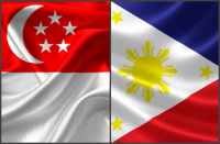 Singapore & Philippine Flag