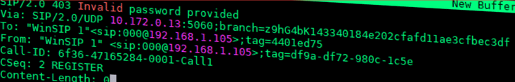 No SIP Fingerprinting Allowed - 3CX v16