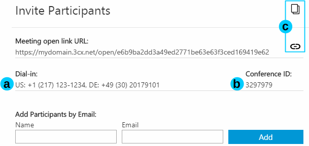 New 3CX WebMeeting functionalities with the latest update