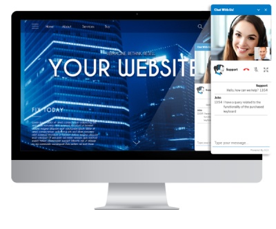 Website Live Chat and Talk