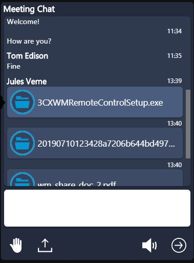 File Sharing with 3CX WebMeeting Update