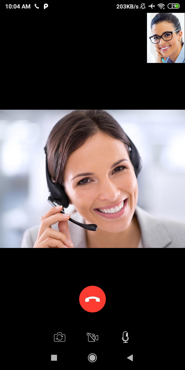Video call with the latest 3CX App for Android BETA