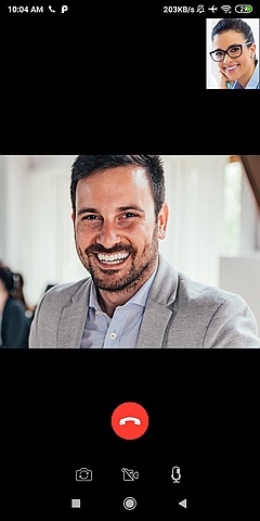 Video call in new 3CX Android app