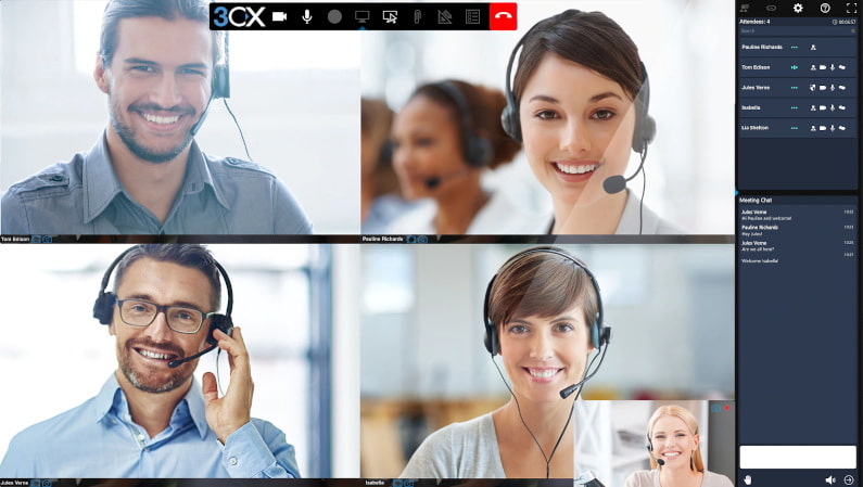 3CX WebMeeting Locally or on the Cloud.