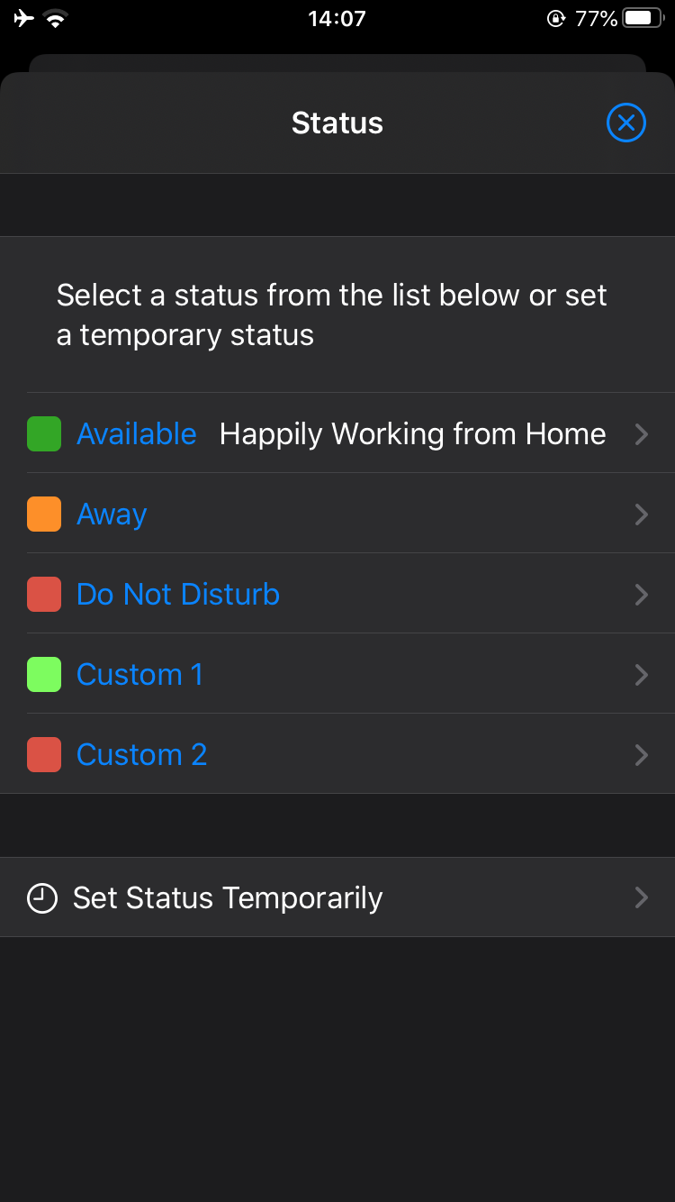 Improved UI with the latest 3CX app for iOS allows you work happily from home