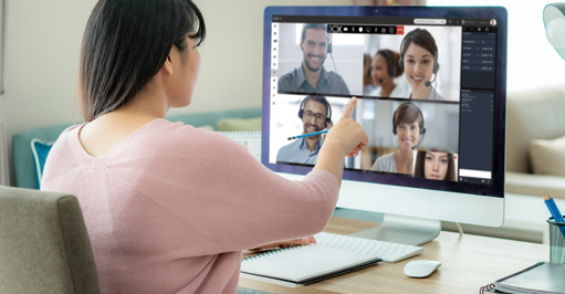 Remote Team Meeting