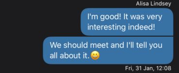 Tips & tricks to get the most out of the New iOS App: Chat message time.