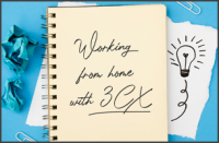 working from home with 3cx diary