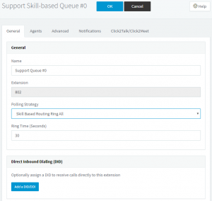 Call queues are a key component of a virtual call center