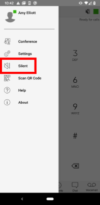 android silent mode