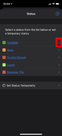 ios app status