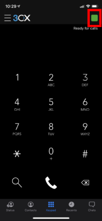 ios status indicator