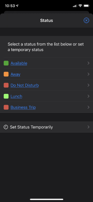 ios app status