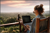 remote working outdoor