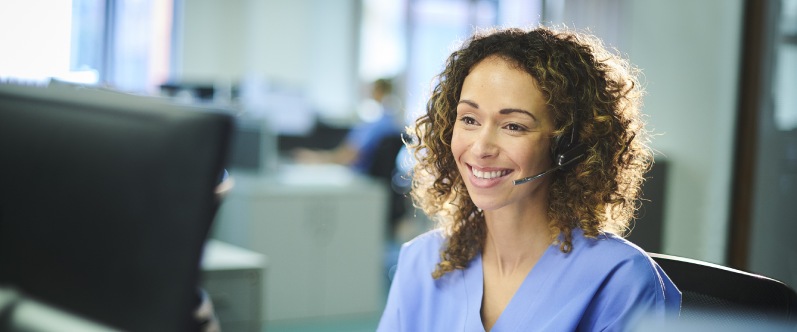 nurse patient video conference