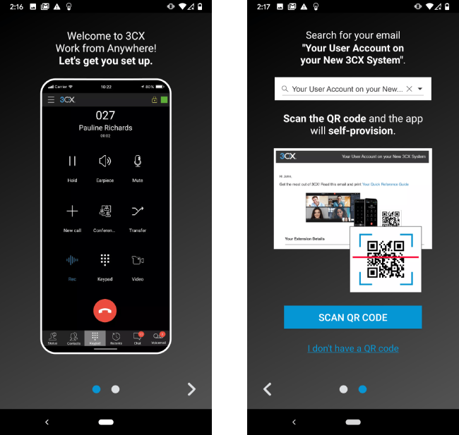 android setup wizard
