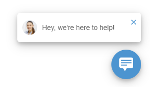 live chat greeting