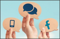 Smartphone, Chat, Facebook Icons