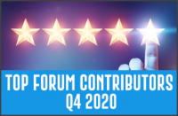 q4 2020 top forum contributors