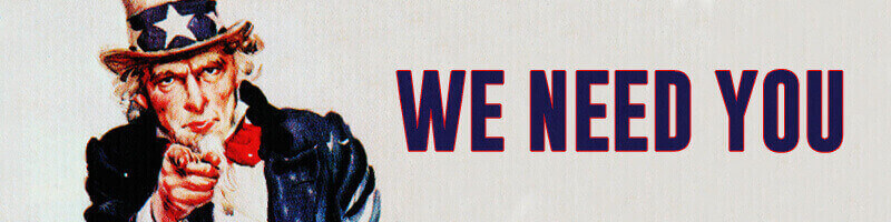 We Need You