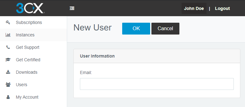 add new user