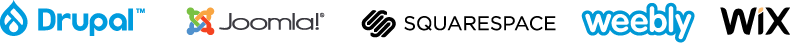 supported cms logos