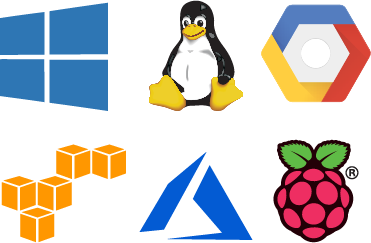 Flexible deployment options to stay in control Cloud Providers Logos