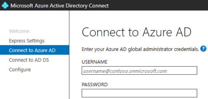 connect azure ad