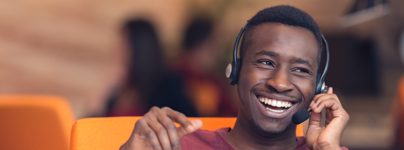 remote contact center agent
