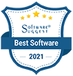 3CX Named the Best Software 2021 by SoftwareSuggest Software Suggest - Best Software 2021 Award