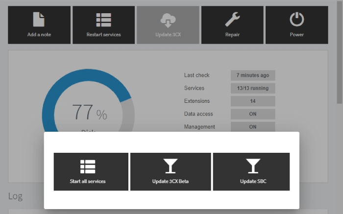 Instance Manager Screenshot