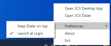 3CX Windows Desktop App - Version 18 3CX Windows desktop app